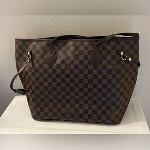 Large brown tote bag